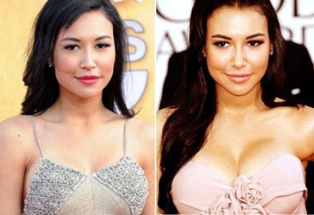 Naya Rivera plastic surgery before and after