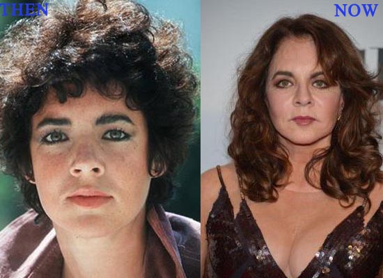 Stockard Channing then and now