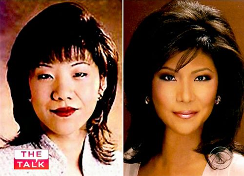 Julie Chen plastic surgery nose job