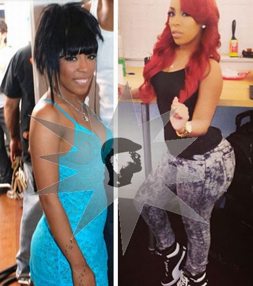 K Michelle butt implants before and after