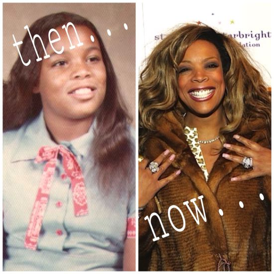 Wendy Williams then and now