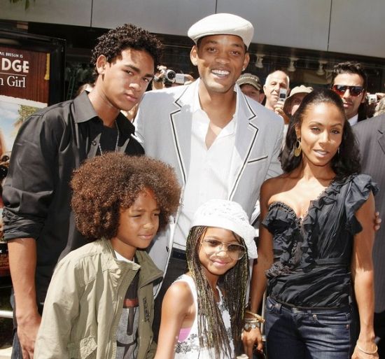 Will Smith with wife Jada Pinkett Smith